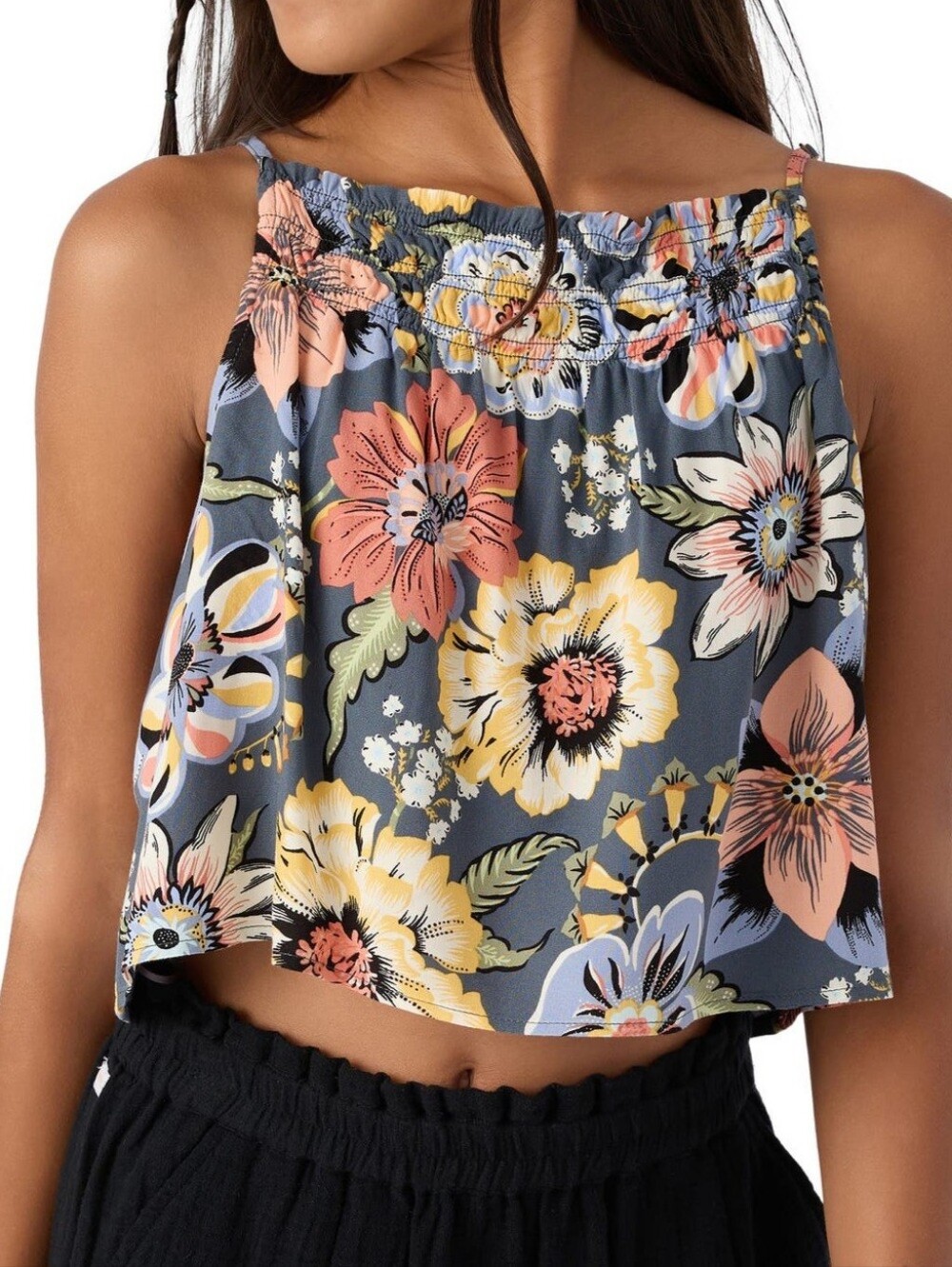 2/$15 NWT O'Neill Girls Medium Floral Cami Firm Price